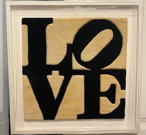 Robert indiana love carpet - robert,