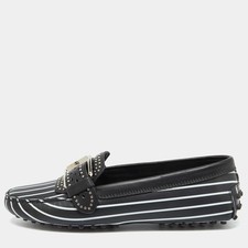 Tods BlackWhite Striped
