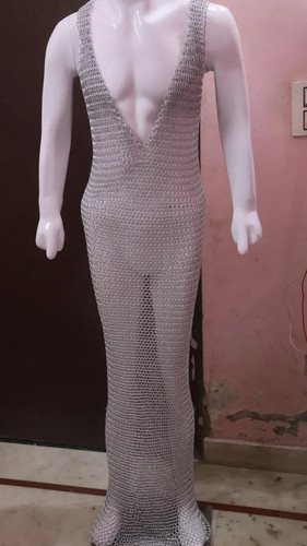 Maxi abito maglia catena - abito,