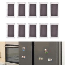 10PCS Cornici Foto Magnetiche Acriliche per Espositore Frigo Design Personalizza