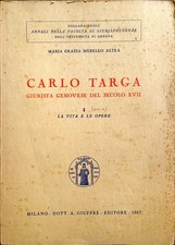 Carlo Targa Giurista Genovese