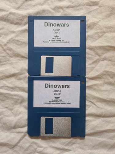 Dino wars commodore amiga 500 - wars,