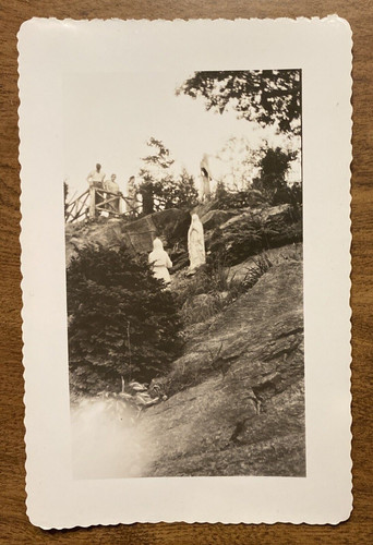 Statua religiosa vintage anni