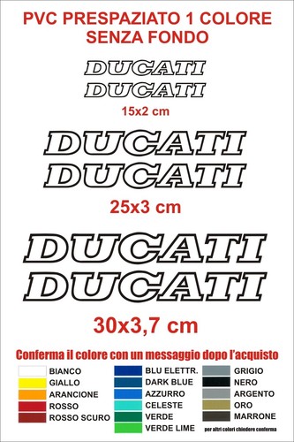 Kit adesivi ducati pezzi - ducati,