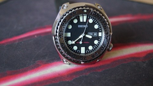 Seiko sawtooth 7n36 0af0 diver - seiko,