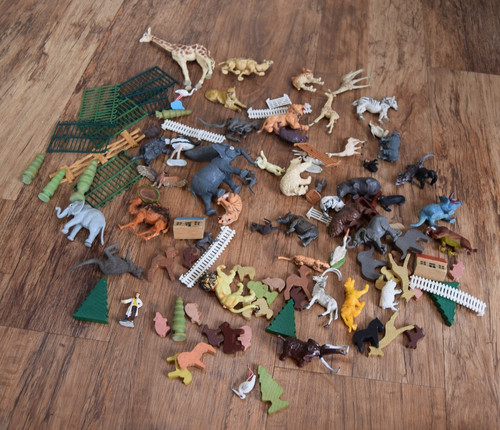 Lotto lavoro vintage plastica - lotto,