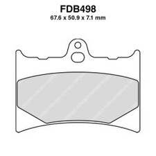 Pastiglie Ferodo FDB498ST per