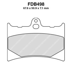 Pastiglie ferodo fdb498st per - pastiglie,