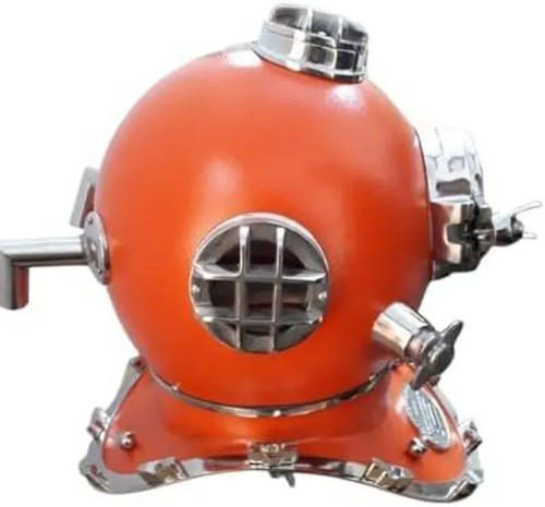 Casco immersione ottone - casco,