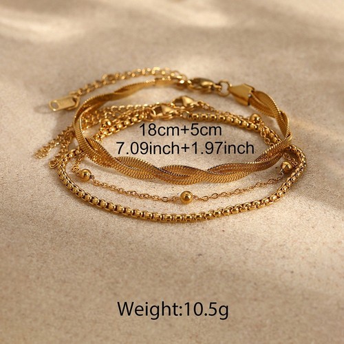 Bracciale serpente acciaio - bracciale, in