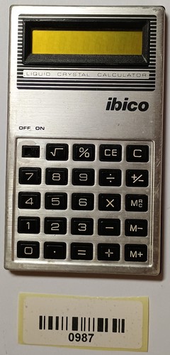 0987 calcolatrice ibico - 0987,