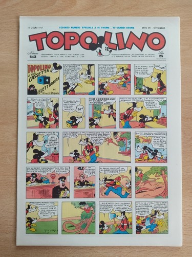Topolino giornale 643 - giornale, n.643