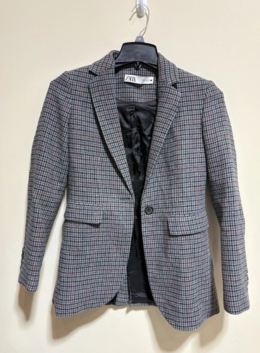 Zara blazer donna grigio - grigio, a