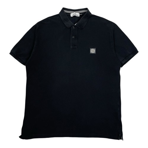 Polo stone island nera - island,