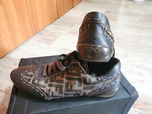 Sneakers uomo fendi marrone - uomo,