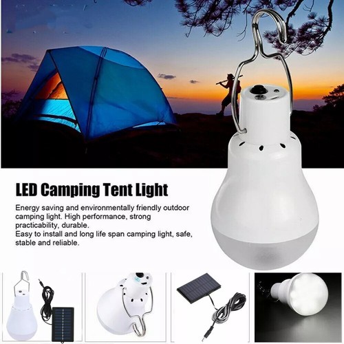 Lampadina led solare - solare, pannello