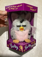Furby elettronico rosa/grigio