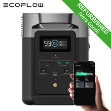 Ecoflow Delta 2 Centrale électrique Portative 1024Wh 1800W Générateur Solaire