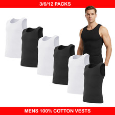 Canottiera uomo tinta unita