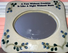 Specchio ovale da appendere in