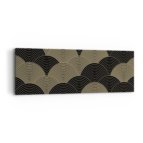 Quadro tela 90x30cm nero - su, e
