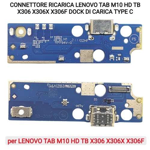 Connettore ricarica lenovo tab - connettore,