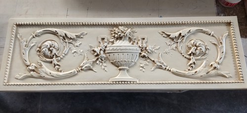 Bassorilievo gesso laccato - bassorilievo,