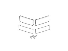 Shad Set Catadiottri Bianchi