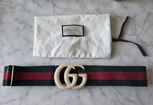 Gucci cintura tela elastica