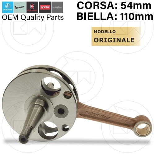 Albero motore corsa 54mm - motore,