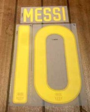 Kit Nome + Numero Ufficiale Messi per maglia Barcelona - Authentic nameset