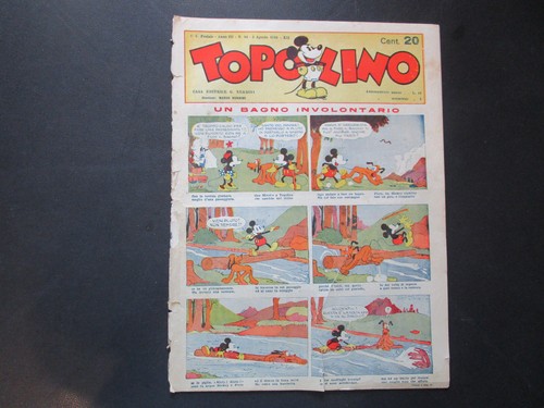 Topolino giornale originale - topolino, n