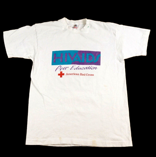 Shirt vintage hiv aids - t-shirt,