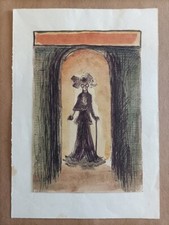 NINO TIRINNANZI 1930-1940 disegno pubblicazione Vallecchi Arte Italiana XX sec.