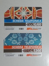 2 Telecom Italia Phone Cards -