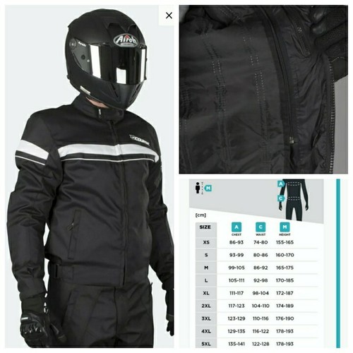 Giacca moto course con - da,