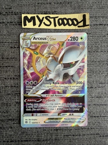 Carte pokemon arceus vstar - carte,