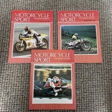 MOTORCYCLE SPORT MAGAZINE X 3