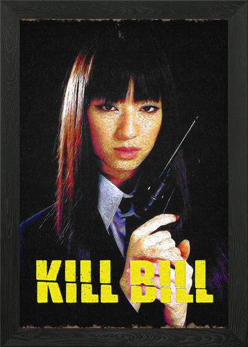 Gogo yubari kill bill poster - gogo,