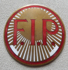 PLACCA F.I.P. PRIMI 900 SMALTATA - FABBRICA PIANOFORTI IN ITALIA DAL 1900