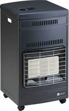 Sicar Stufa a Gas GPL Bombola Portatile Infrarossi 4.2 kW Grigio EURO 90