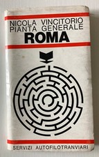 Nicola Vincitorio. Pianta Generale ROMA - DA COLLEZIONE