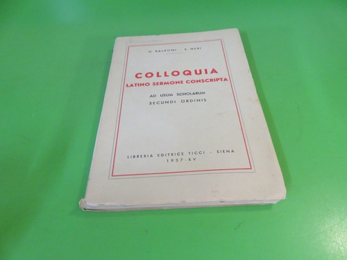 Colloquia latino sermone - latino,