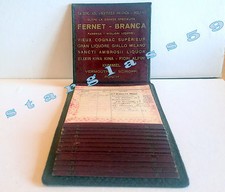 RARA AGENDA TELEFONICA PUBBLICITARIA FERNET BRANCA ANNI 30