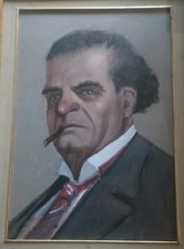 Lando Landozzi Dipinto Olio su