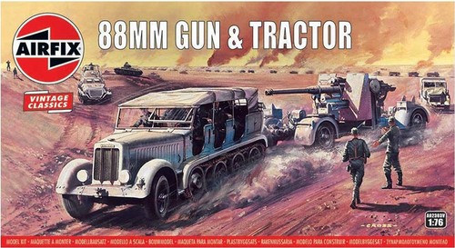 Soldatini wwii 88mm flak - wwii,