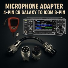 Adattatore microfono icom - icom, 8