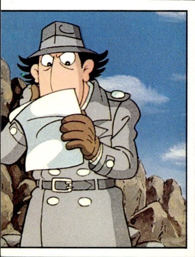 Figurina ispettore gadget - l'ispettore,