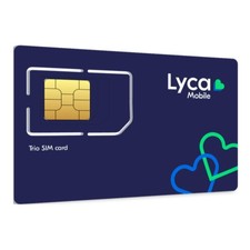 Sim 100 anonima lycamobile - 100%, uk