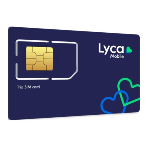 Sim 100 anonima lycamobile - sim, uk